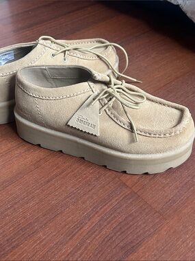 Clark’s original Meare Walla Suede Wallabee Casual Shoes - Women's